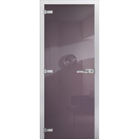 Cтеклянная межкомнатная дверь DS RAL 4009