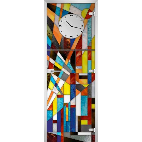 Дверь стеклянная Stained Glass-05