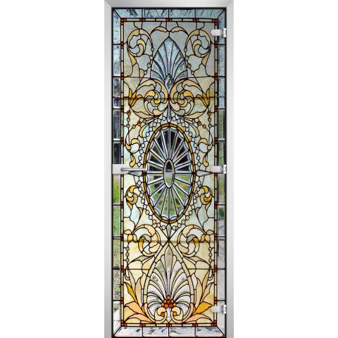 Дверь стеклянная Stained Glass-17