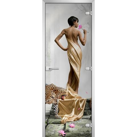 Дверь стеклянная DS Woman-12